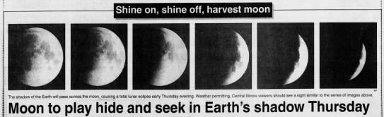 Shine on, shine off, harvest moon